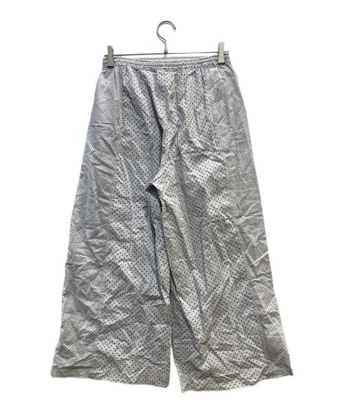 maison de soil（メゾンドソイル）maison de soil (メゾンドソイル) コットンドットパンツ グレー サイズ:2の古着・服飾アイテム