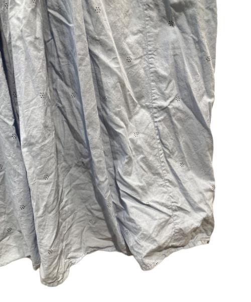 maison de soil（メゾンドソイル）maison de soil (メゾンドソイル) ピンタックワンピース スカイブルー サイズ:1の古着・服飾アイテム