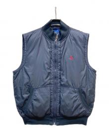 POLO RALPH LAUREN（ポロ・ラルフローレン）の古着「ダウンベスト」｜ブラック