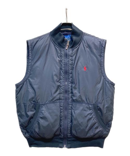 POLO RALPH LAUREN（ポロ・ラルフローレン）POLO RALPH LAUREN (ポロ・ラルフローレン) ダウンベスト ブラック サイズ:Ｌの古着・服飾アイテム