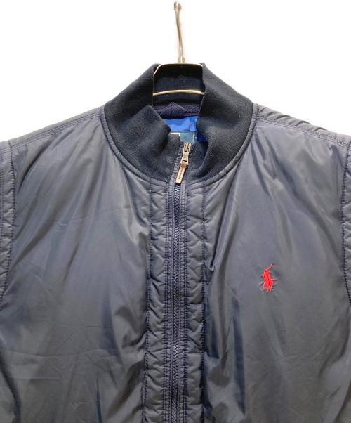 POLO RALPH LAUREN（ポロ・ラルフローレン）POLO RALPH LAUREN (ポロ・ラルフローレン) ダウンベスト ブラック サイズ:Ｌの古着・服飾アイテム
