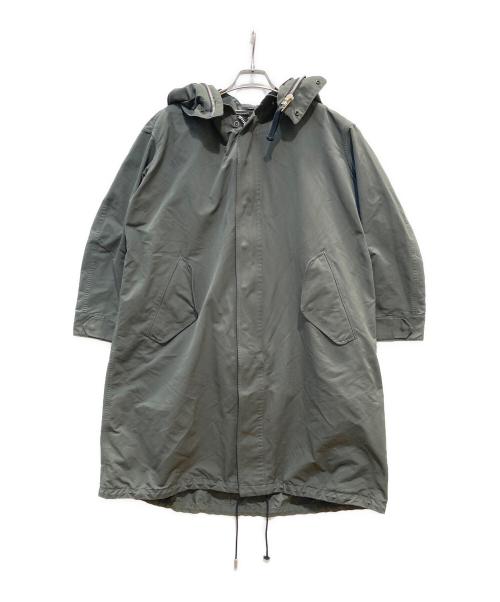 THE RERACS（ザ リラクス）THE RERACS (ザ リラクス) ライナー付きモッズコート グリーン サイズ:38の古着・服飾アイテム
