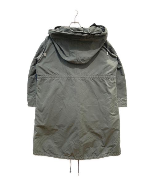 THE RERACS（ザ リラクス）THE RERACS (ザ リラクス) ライナー付きモッズコート グリーン サイズ:38の古着・服飾アイテム