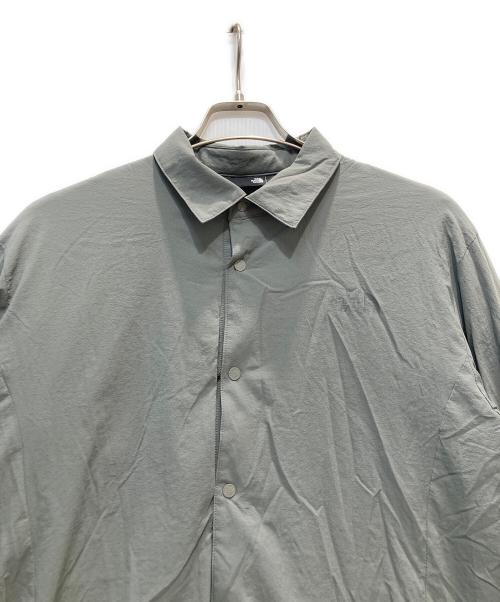 THE NORTH FACE（ザ ノース フェイス）THE NORTH FACE (ザ ノース フェイス) October Mid Shirt オクトーバーミッドシャツ グリーン サイズ:Ｍの古着・服飾アイテム