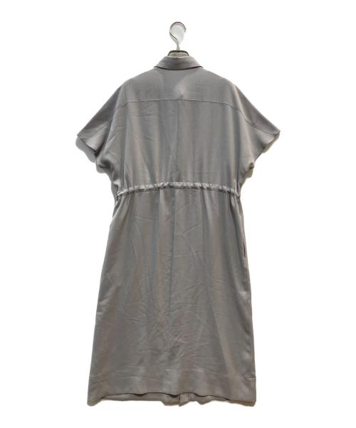 SOEJU（ソージュ）SOEJU (ソージュ) ロングシャツワンピース グレー サイズ:Mの古着・服飾アイテム