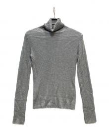 EVERYDAY I LIKE.（エヴリデイ アイ ライク）の古着「Basic Rib タートルネックプルオーバー」｜グレー
