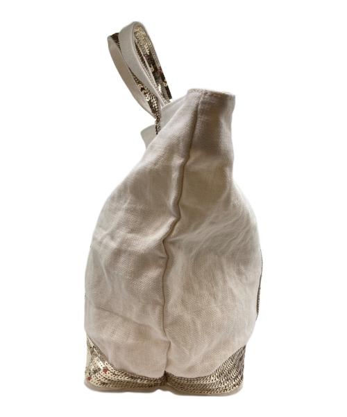 vanessabruno（ヴァネッサブリューノ）vanessabruno (ヴァネッサブリューノ) トートバッグ ベージュの古着・服飾アイテム