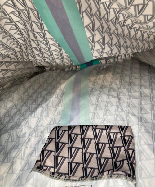 VERMEIL par iena（ヴェルメイユ パー イエナ）VERMEIL par iena (ヴェルメイユ パー イエナ) モノグラムロゴエコバッグ ベージュの古着・服飾アイテム