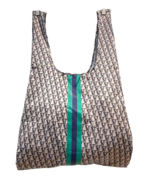 VERMEIL par iena（ヴェルメイユ パー イエナ）VERMEIL par iena (ヴェルメイユ パー イエナ) モノグラムロゴエコバッグ ベージュの古着・服飾アイテム