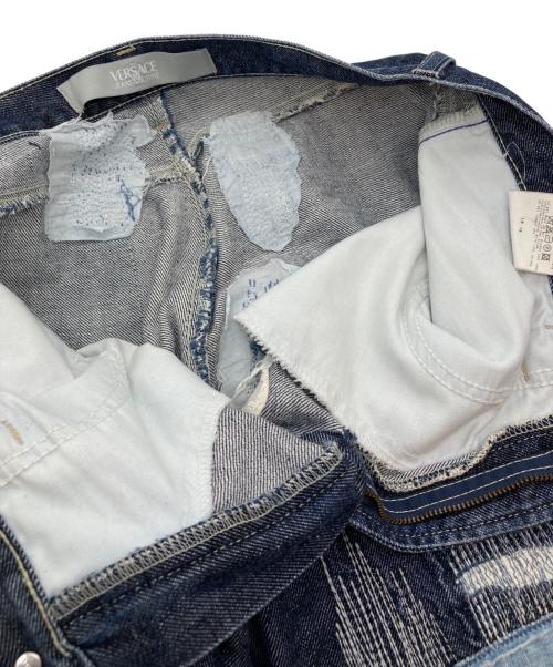 VERSACE JEANS COUTURE（ヴェルサーチ ジーンズクチュール）VERSACE JEANS COUTURE (ヴェルサーチ ジーンズクチュール) デニムパンツ インディゴ サイズ:48の古着・服飾アイテム