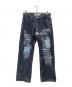 VERSACE JEANS COUTURE（ヴェルサーチ ジーンズクチュール）の古着「デニムパンツ」｜インディゴ