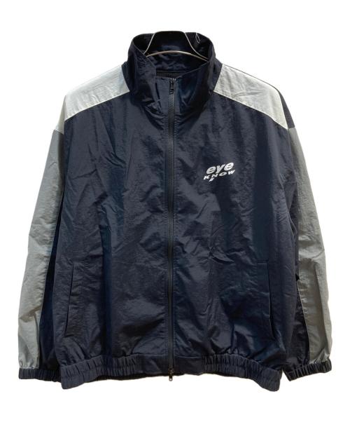 19SO（ナインティーンエスオー）19SO (ナインティーンエスオー) EYE KNOW NYLON TRACK JK ブラック サイズ:Ｌの古着・服飾アイテム