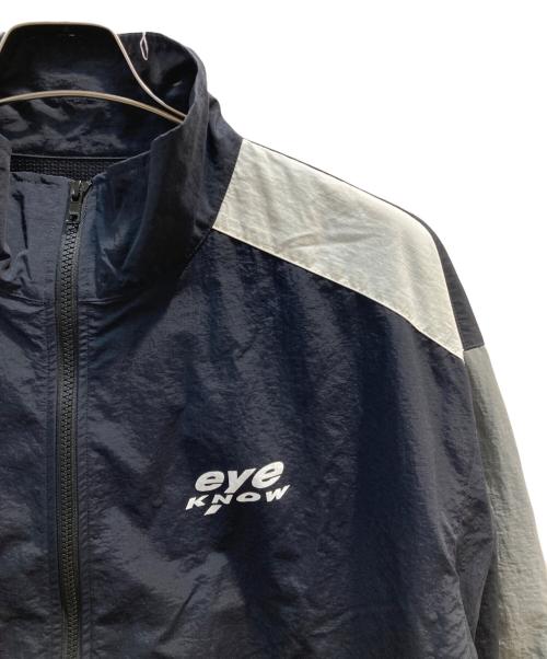19SO（ナインティーンエスオー）19SO (ナインティーンエスオー) EYE KNOW NYLON TRACK JK ブラック サイズ:Ｌの古着・服飾アイテム