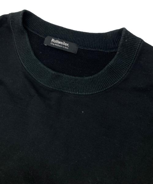 ROTT WEILER（ロットワイラー）ROTT WEILER (ロットワイラー) スウェット ブラック サイズ:Lの古着・服飾アイテム