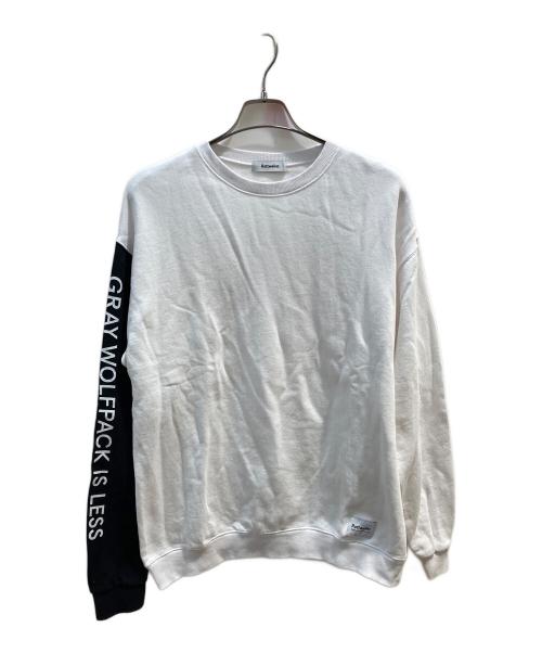 ROTT WEILER（ロットワイラー）ROTT WEILER (ロットワイラー) スウェット ホワイト サイズ:Ｌの古着・服飾アイテム