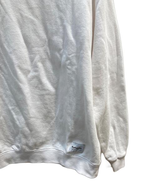 ROTT WEILER（ロットワイラー）ROTT WEILER (ロットワイラー) スウェット ホワイト サイズ:Ｌの古着・服飾アイテム