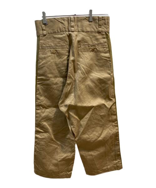 JUNYA WATANABE COMME des GARCONS（(ジュンヤワタナベ コムデギャルソン）JUNYA WATANABE COMME des GARCONS ((ジュンヤワタナベ コムデギャルソン) サイドラインパンツ ブラウン サイズ:SSの古着・服飾アイテム