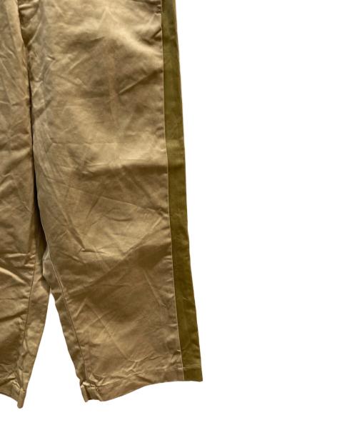 JUNYA WATANABE COMME des GARCONS（(ジュンヤワタナベ コムデギャルソン）JUNYA WATANABE COMME des GARCONS ((ジュンヤワタナベ コムデギャルソン) サイドラインパンツ ブラウン サイズ:SSの古着・服飾アイテム