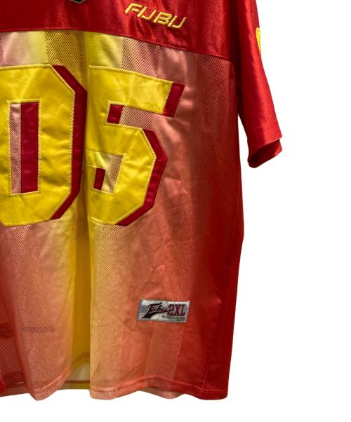 FUBU（フブ）FUBU (フブ) ゲームシャツ レッド サイズ:Fの古着・服飾アイテム