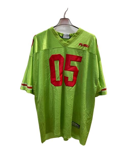 FUBU（フブ）FUBU (フブ) ゲームシャツ グリーン サイズ:XXLの古着・服飾アイテム