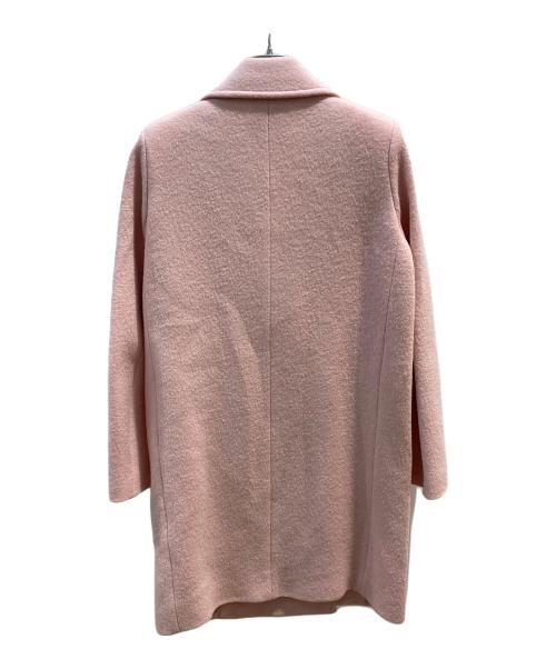 theory（セオリー）theory (セオリー) ウールコート ピンク サイズ:Sの古着・服飾アイテム