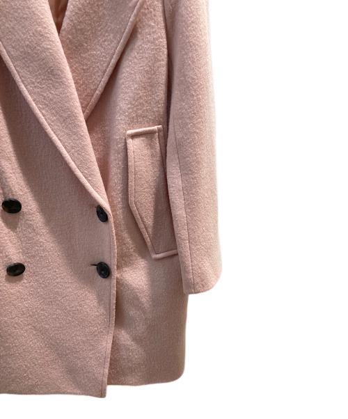 theory（セオリー）theory (セオリー) ウールコート ピンク サイズ:Sの古着・服飾アイテム