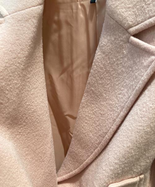 theory（セオリー）theory (セオリー) ウールコート ピンク サイズ:Sの古着・服飾アイテム