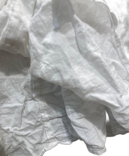 SLOBE IENA（スローブ イエナ）SLOBE IENA (スローブ イエナ) フレンチリネン2wayブラウス ホワイト サイズ:-の古着・服飾アイテム