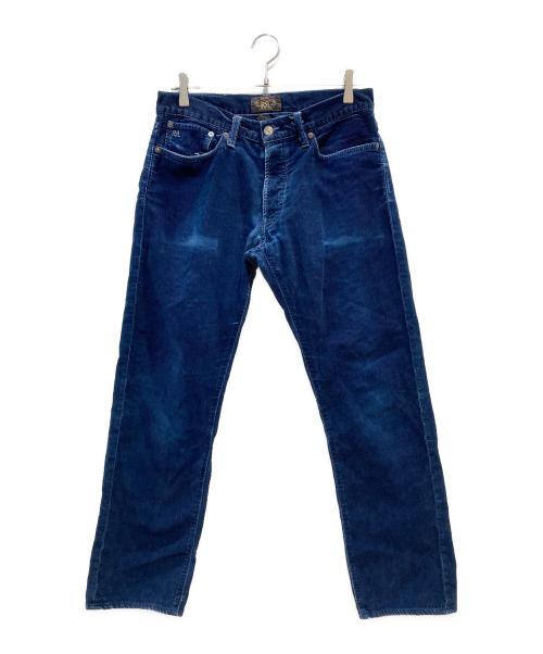 RRL（ダブルアールエル）RRL (ダブルアールエル) コーデュロイパンツ ネイビー サイズ:32の古着・服飾アイテム
