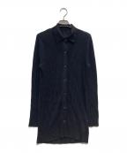 RIM.ARKリムアーク）の古着「Broad stitch rib knit CD」｜ブラック