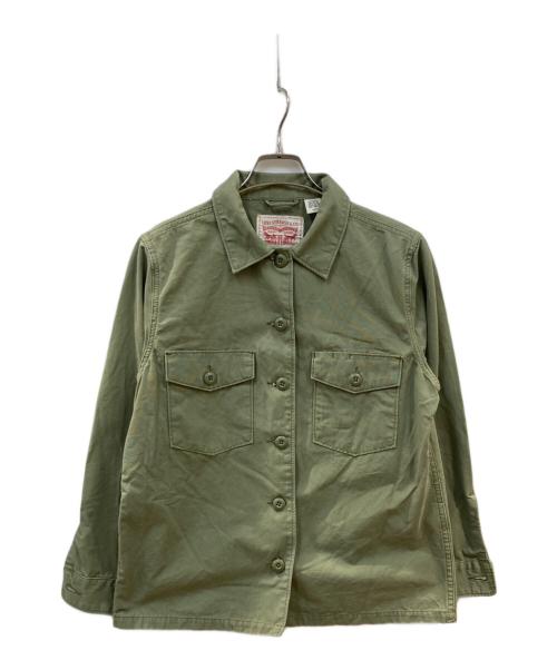 LEVI'S（リーバイス）LEVI'S (リーバイス) ミリタリージャケット グリーン サイズ:Sの古着・服飾アイテム