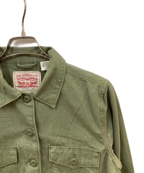 LEVI'S（リーバイス）LEVI'S (リーバイス) ミリタリージャケット グリーン サイズ:Sの古着・服飾アイテム