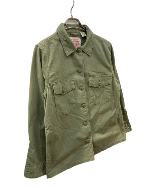 LEVI'S（リーバイス）LEVI'S (リーバイス) ミリタリージャケット グリーン サイズ:Sの古着・服飾アイテム