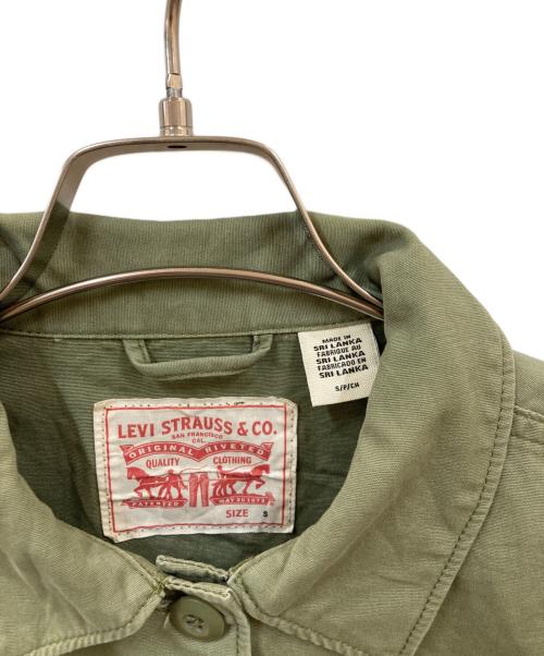 LEVI'S（リーバイス）LEVI'S (リーバイス) ミリタリージャケット グリーン サイズ:Sの古着・服飾アイテム