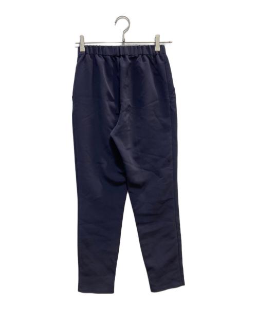 YORI（ヨリ）YORI (ヨリ) ダブルクロスパンツ ネイビー サイズ:34の古着・服飾アイテム