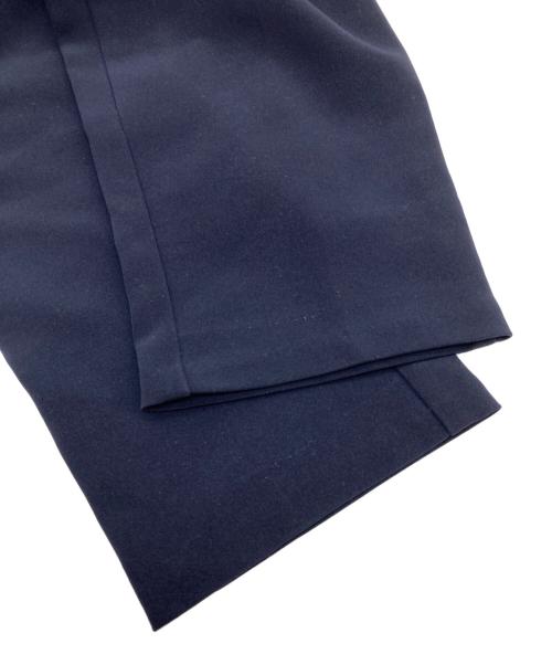 YORI（ヨリ）YORI (ヨリ) ダブルクロスパンツ ネイビー サイズ:34の古着・服飾アイテム