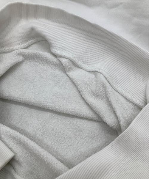 maison kitsune（メゾンキツネ）maison kitsune (メゾンキツネ) FOX HEAD PATCH CLASSIC SWEATSHIRT ホワイト サイズ:XSの古着・服飾アイテム