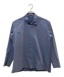 DESCENTE（デサント）の古着「HYBRID SHIRT CLIFF」｜ネイビー