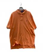 POLO RALPH LAURENポロ・ラルフローレン）の古着「ポロシャツ」｜オレンジ