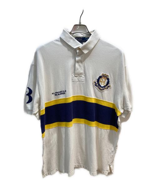 POLO RALPH LAUREN（ポロ・ラルフローレン）POLO RALPH LAUREN (ポロ・ラルフローレン) ポロシャツ ホワイト サイズ:XXLの古着・服飾アイテム