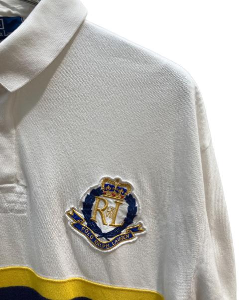POLO RALPH LAUREN（ポロ・ラルフローレン）POLO RALPH LAUREN (ポロ・ラルフローレン) ポロシャツ ホワイト サイズ:XXLの古着・服飾アイテム