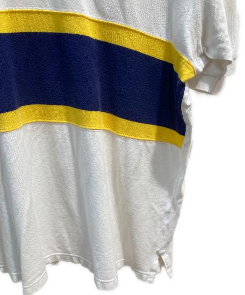 POLO RALPH LAUREN（ポロ・ラルフローレン）POLO RALPH LAUREN (ポロ・ラルフローレン) ポロシャツ ホワイト サイズ:XXLの古着・服飾アイテム