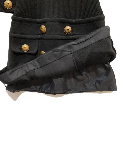 BURBERRY BLUE LABEL（バーバリーロンドンブルーレーベル）BURBERRY BLUE LABEL (バーバリーロンドンブルーレーベル) ニットワンピース ブラック サイズ:38の古着・服飾アイテム