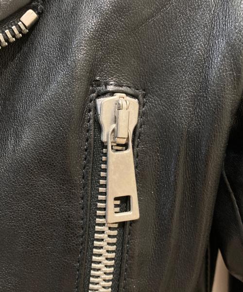 MUSHER（マーシャー）MUSHER (マーシャー) レザージャケット ブラック サイズ:Mの古着・服飾アイテム