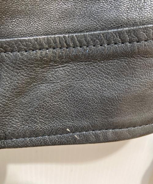 MUSHER（マーシャー）MUSHER (マーシャー) レザージャケット ブラック サイズ:Mの古着・服飾アイテム