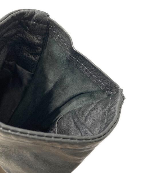 MUSHER（マーシャー）MUSHER (マーシャー) レザージャケット ブラック サイズ:Mの古着・服飾アイテム