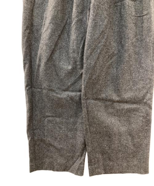 meltum（メルタム）meltum (メルタム) TWEED WIDE SLACKS グレー サイズ:2の古着・服飾アイテム