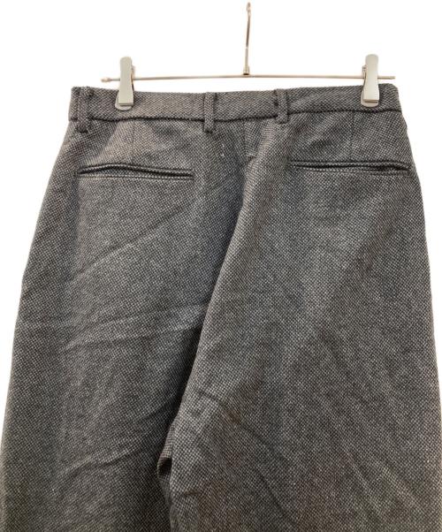 meltum（メルタム）meltum (メルタム) TWEED WIDE SLACKS グレー サイズ:2の古着・服飾アイテム
