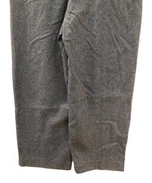 meltum（メルタム）meltum (メルタム) TWEED WIDE SLACKS グレー サイズ:2の古着・服飾アイテム