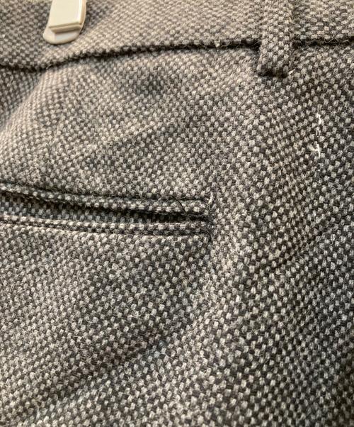 meltum（メルタム）meltum (メルタム) TWEED WIDE SLACKS グレー サイズ:2の古着・服飾アイテム
